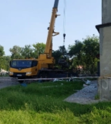 Частину луцької багатоповерхівки, зруйнованої внаслідок обстрілу, розберуть