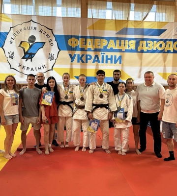 Дзюдоїсти з Сумщини відзначилися на Кубку України