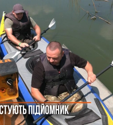 Ветерани протестували підйомник для байдарок на "Оствиці" в Рівному