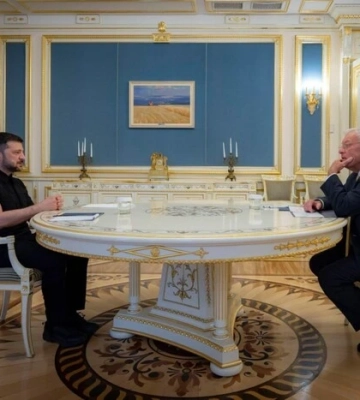 Зеленский объяснил, почему РФ снизили интенсивность обстрелов во время визита Келлога