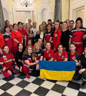 П’ятеро парамедикинь з Рівненської екстренки поїхали до Польщі (ФОТО)