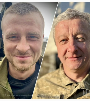 Батько і син з Рівненщини стали побратимами на фронті