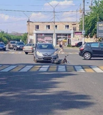 В Мелитополе оккупанты собираются наказать пострадавшего в ДТП скутериста