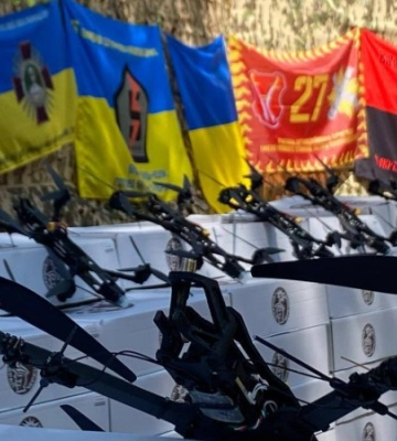 Віталій Кличко передав бійцям на фронт від громади столиці ще 2 350 БпЛА