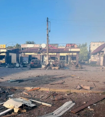 Росіяни скинули авіабомбу на центр Добропілля на Донеччині: 2 людини загинули, 14 дістали поранення