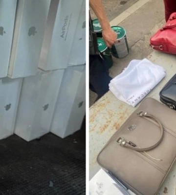 Контрабандні Apple AirPods та сумки виявили на кордоні у волинянки