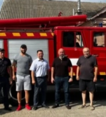 Лиманська громада отримала пожежно-рятувальний автомобіль від Роздільнянських рятувальників Лиманська громада отримала пожежно-рятувальний автомобіль від Роздільнянських рятувальників