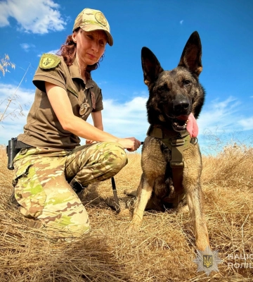 "Під дощем, вночі, Ельза працювала невтомно": на Одещині вівчарка врятувала людину, - ФОТО