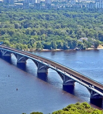 Рух транспорту мостом Метро буде частково обмежений протягом п&#039;яти днів (схема)