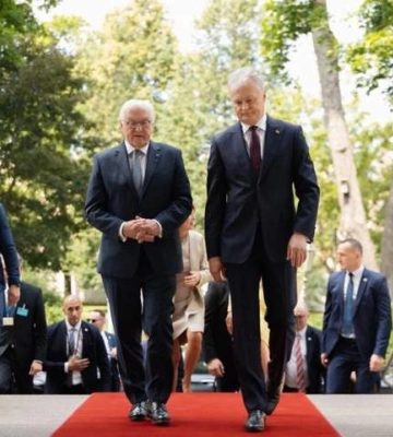 Президенты Литвы и Германии обсудили войну в Украине и призвали усилить давление на Россию