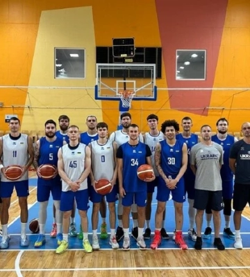 Збірна України з баскетболу розпочала підготовку до пре-кваліфікації чемпіонату світу