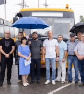 Громада Миргородського району отримала шкільний автобус