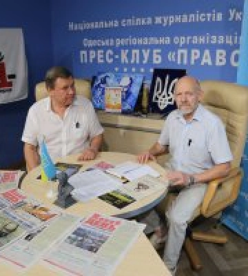 «Історія, яка творить майбутнє»: зустріч із Михайлом Поживановим в офісі Національної спілки журналістів «Історія, яка творить майбутнє»: зустріч із Михайлом Поживановим в офісі Національної спілки журналістів