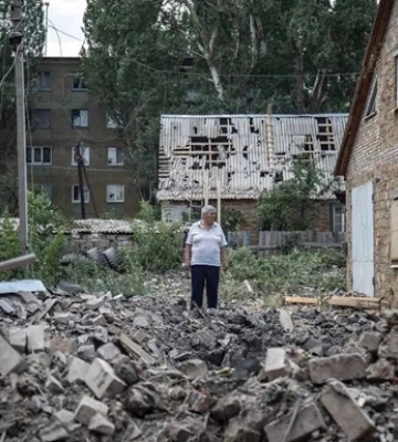 Известно, сколько жителей остается в зоне боевых действий на Донетчине