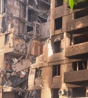 Вночі ворог вдарив по Степногірську КАБами, загинув чоловік