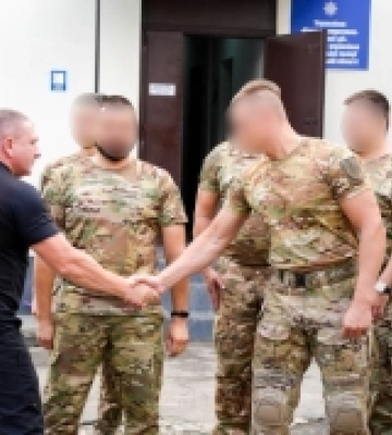 У Рівному вручили нагороди бійцям КОРДу, які повернулися з бойових завдань на Донеччині