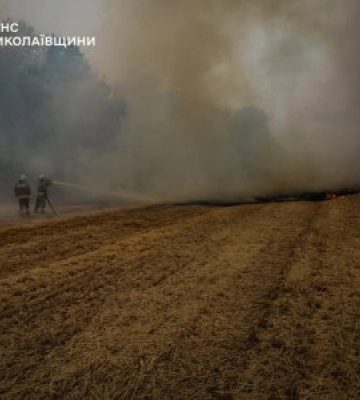 17 липня та в ніч проти 18 на території Миколаївщини зареєстровано 30 пожеж 17 липня та в ніч проти 18 на території Миколаївщини зареєстровано 30 пожеж