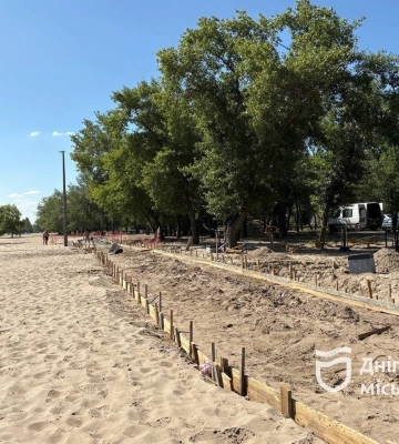 Як у Дніпрі оновлюють зони відпочинку