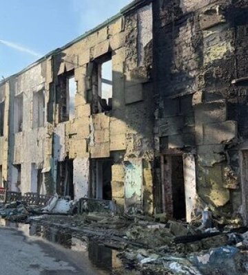 В Славянске после ночного обстрела есть раненые, повреждены дома и школы