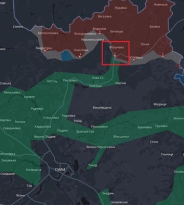 РФ оккупировала село на Сумщине - DeepState
