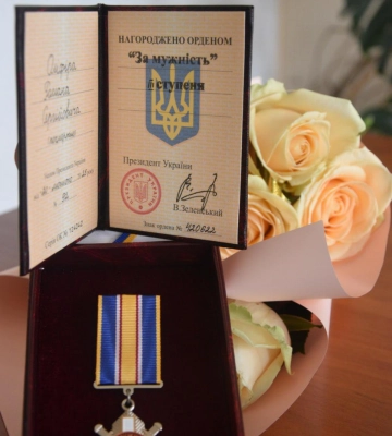 Героя нагороджено посмертно: родина Романа Оліфіра отримала орден «За мужність» III ступеня