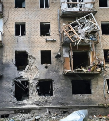 Росіяни з дрона атакували Херсон, є поранений