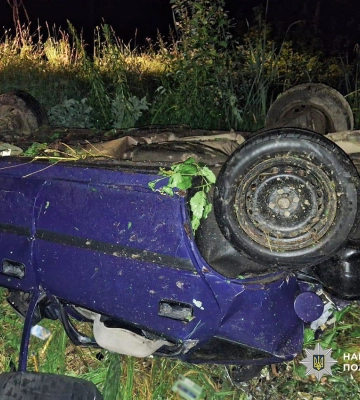 У ДТП на Чернігівщині постраждали двоє неповнолітніх пасажирів
