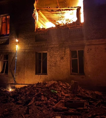 Російський дрон атакував будинок на Запоріжжі, поранені дві жінки