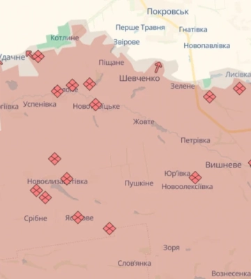 Окупанти просунулись поблизу п’яти населених пунктів на Донеччині, - DeepState