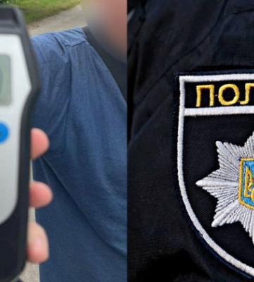 На Чернігівщині нетверезий водій перевищив норму алкоголю в 17 разів