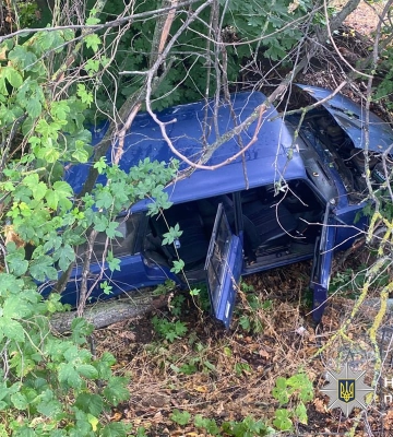 У селі на Черкащині легковик вилетів у кювет: внаслідок ДТП постраждала жінка