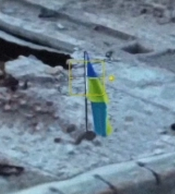 На Миколаївщині на Кінбурнській косі встановили український прапор