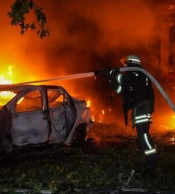Наслідки атаки ворожих БпЛА на Одесу: постраждала 1 людина. ВІДЕО+ФОТОрепортаж