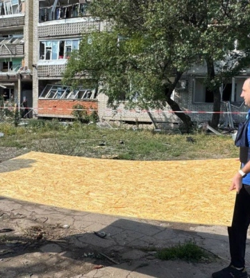 У Сумах триває ліквідація наслідків ворожого удару 21 липня