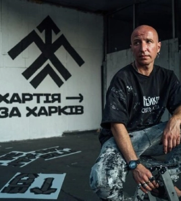 У Харкові з'явився новий мурал Гамлета 