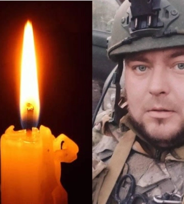 Зупинилося серце військового з Волині Олега Козловського