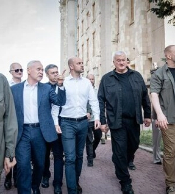 Барро відвідав Харків після поїздки до прифронтових Сум. ФОТОрепортаж