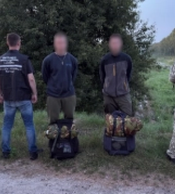 Спрацювала фотопастка: на Волині затримали двох молодиків, які хотіли чкурнути за кордон