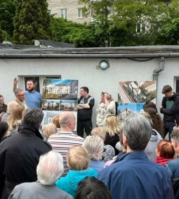 Після протестів мешканців забудовник передумав будувати багатоквартирний будинок у Львові