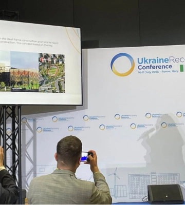 Глухів та Тростянець отримали унікальні проєкти відбудови на Ukraine Recovery Conference у Римі