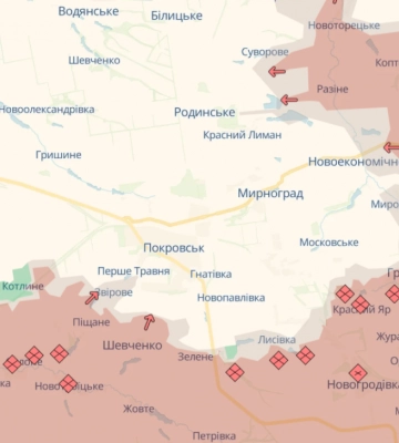 В ВСУ рассказали, с какой стороны российские войска пытаются заходить напротив Покровска