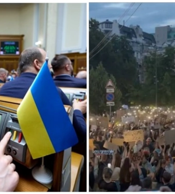 Підсумки 22.07: Скандальний закон і протести