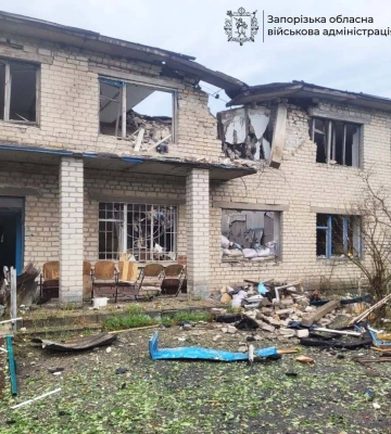 Армія РФ заминулу добу завдала 456 ударів по 12 населених пунктах Запорізької області