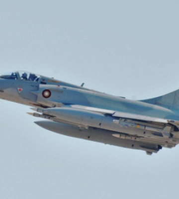 В Україні розбився винищувач Mirage-2000: пілот урятувався