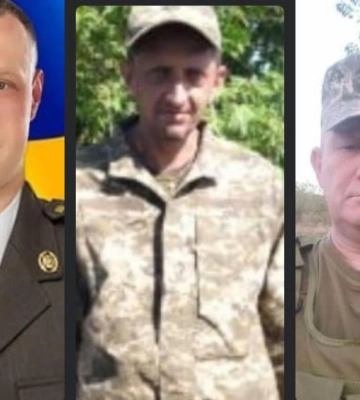 На Рівненщині попрощалися з трьома захисниками, життя яких обірвала війна