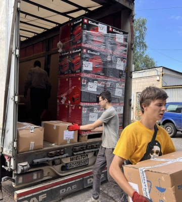 Суми отримали 13 тонн гуманітарної допомоги  з Німеччини