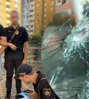 Поссорился с водителем: в Киеве мужчина расстрелял авто на ходу из пистолета