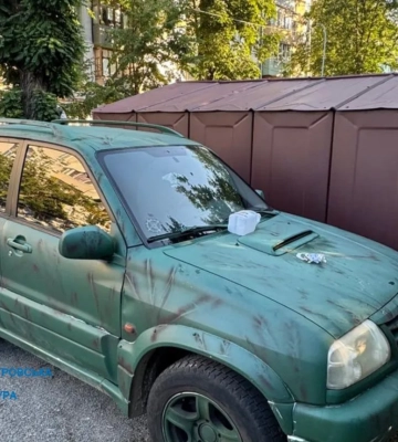 На Дніпропетровщині підліток намагався підпалити авто військового, його затримали