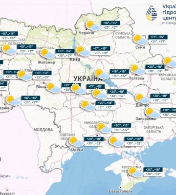 Де в Україні пройдуть локальні грозові дощі 24 липня: прогноз від синоптикині Наталки Діденко