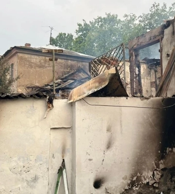У Білозерці на Херсонщині під час обстрілу поранено велосипедиста